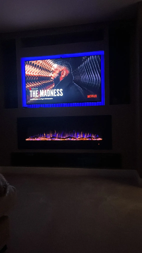 Bespoke Fitted Living Room Media Wall 2 Medium